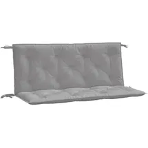 vidaXL Bankauflage 120 x 50 x 7 cm grau 2 St.