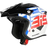 Acerbis Aria Graphic Weiß/Blau/Rot XL