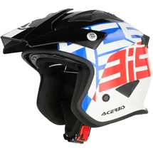 Acerbis Aria Graphic Weiß/Blau/Rot XL