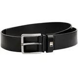 Boss Gürtel Ther-Flag-E Sz35 Leather Belt W80 Black