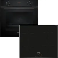 Siemens Backofenset Teleskopauszug 3D Heissluft EcoClean Induktion PowerBoost