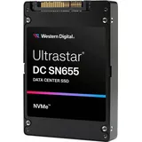 Western Digital WD Ultrastar DC SN655 SSD U.3 7.68TB PCIE TLC BICS5 TCG (7680 GB, 2.5"), SSD