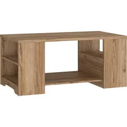 Couchtisch FORTE "Joadakis", braun (catania eiche, catania eiche, catania eiche), B:110cm H:50cm T:60cm, Tische