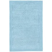 KLEINE WOLKE Badematte Net Blau 80 x 140 cm