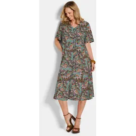 GOLDNER Sommerkleid Midikleid Orientalisch Muster Bunt 19