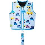 Boglia Kinder-Schwimmweste, Schwimmhilfe für Kleinkinder zum Schwimmenlernen, ultraweiche Neoprenjacke mit verstellbarem Schrittgurt für Schwimmen, Pools und Strand