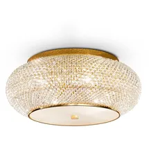 Ideal Lux Pasha 10 E14 rund gold
