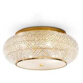 Ideal Lux Pasha 10 E14 rund gold