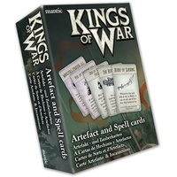 Kings of War Zauber- und Artefaktkarten (2022)