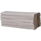 Papierhandtücher, C-Falz, natur, 1-lagig, Recycling, 25x32cm, 3648 Stück
