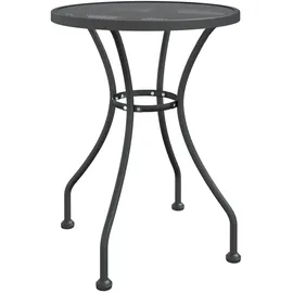 vidaXL Gartentisch Ø60 x 72 cm Anthrazit
