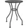 vidaXL Gartentisch Ø60 x 72 cm Anthrazit