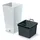 Prosperplast Furu SQUARE 39,5 x 39,5 x 75,5 cm Weiß