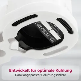 mobilefox Wandhalterung passend für TP-Link AC1900 Deco S7 WLAN Router 2 Stück mit Kabelmanagement