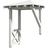 SKANHOLZ Vordach Wesel 3 188 x 126 cm weiß