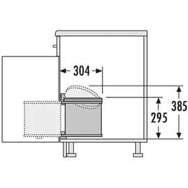 HAILO AS Mono 12 l weiß