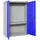 Proregal AMEGO Stahlschrank 90 x 80 x 40 cm Blau-Grau