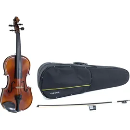 Gewa Violingarnitur Allegro VL 1 – 1/2 spielfertig, massiver europäischer Ahorn und europäische Fichte, handlackiert, Carbon Bogen, Larsen Aurora Saiten, Violinformetui