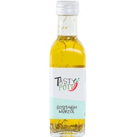 Tasty Pott Rosmarin Würzöl 100ml Flasche Öl Kräuteröl Würzen aromatisch