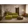 kaiser möbel Ecksofa L-Form Mini II modular, Veloursstoff Salvador, Olive, Links, Selia - Olive