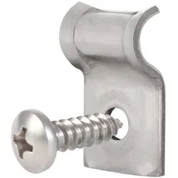 Gust. Alberts GmbH & Co. KG Spanndrahthalter Edelstahl mit Schraube