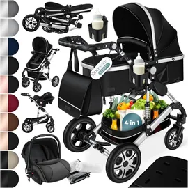 Kesser Loops 3 in 1 schwarz/silber