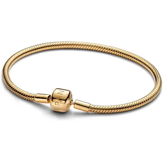 Pandora 563390C00 Damen-Armband für Charms, Goldfarben, 21 cm,