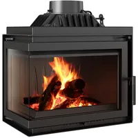 Kratki Kamineinsatz Gusseisen SIMPLE links 8 kW – 150