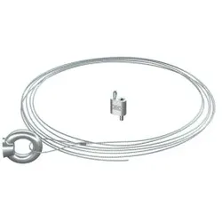 OBO 1450920 Tragseil mit Ringöse 1x1000mm, St, G