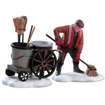 Lemax - Street Sweeper, Set of 2