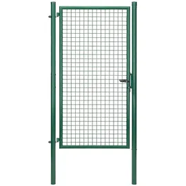 GAH Alberts Alberts Wellengitter-Einzeltor BxH: 102x200 cm mit Pfosten, grün 2000 mm 1020 mm