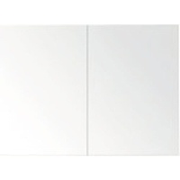 Spiegelschrank Sanox Frozen 80 x 13 x 65 cm schwarzeiche 2-türig