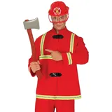 Fiestas Guirca Kostüm, Feuerwehr Axt für den Notfall - Robuste und zuverlässige Axe braun