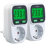 Revolt Digitaler Energiekostenmesser, LCD-Display, bis 3.680 W