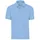TRIGEMA Poloshirt "TRIGEMA Poloshirt DELUXE Piqué", Mädchen, Gr. 116, blau (horizont), Piqué, 100% Baumwolle, Basic, lang, ohne Ausschnitt, Shirts