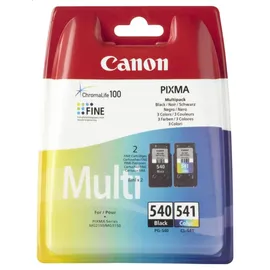 Canon PG-540 schwarz + CL-541 CMY