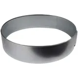 Jardinion 8m x 15cm Stahl Verzinkt Silber, Pflanzenring