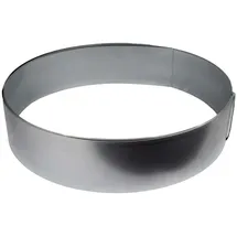 Jardinion 8m x 15cm Stahl Verzinkt Silber, Pflanzenring