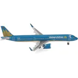 HERPA 537919 - Airbus A321neo blau 1:500