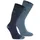 Craghoppers Nosilife Twin Pack Socken Blau 36-38