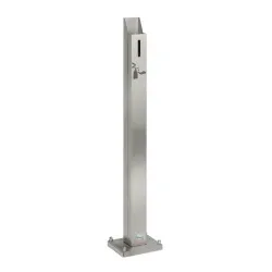 VAR HDS 105 Standsäule 2090 , Farbe: VA Edelstahl, rostfrei