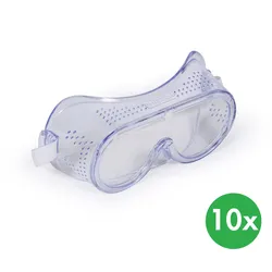 Geschlossene Schutzbrille, 10er Pack