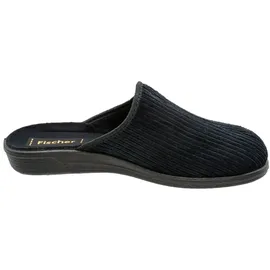 Fischer Markenschuh Frank Herren Pantoffeln Blau 47