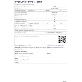 Kleber Quadraxer 3 XL