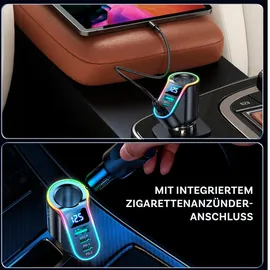 Joyroom Auto-Schnellladegerät 4in1 USB-A QC3.0 / 2x USB-C PD 150W Schwarz