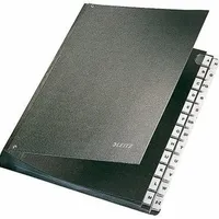 Leitz Pultordner DIN A4 24 Fächer Schwarz 1 St.