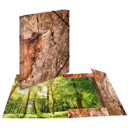 HERMA Sammelmappe Nature  DIN A4 Wood