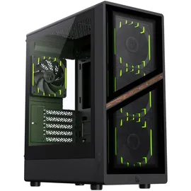 gamemax Mini Tower GameMax AERIS 330 GB Schwarz Glas RGB
