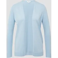 S.Oliver Strickjacke, Feinstrick ohne Verschluss