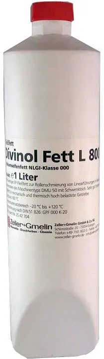 Divinol Fett L 800, Fließfett